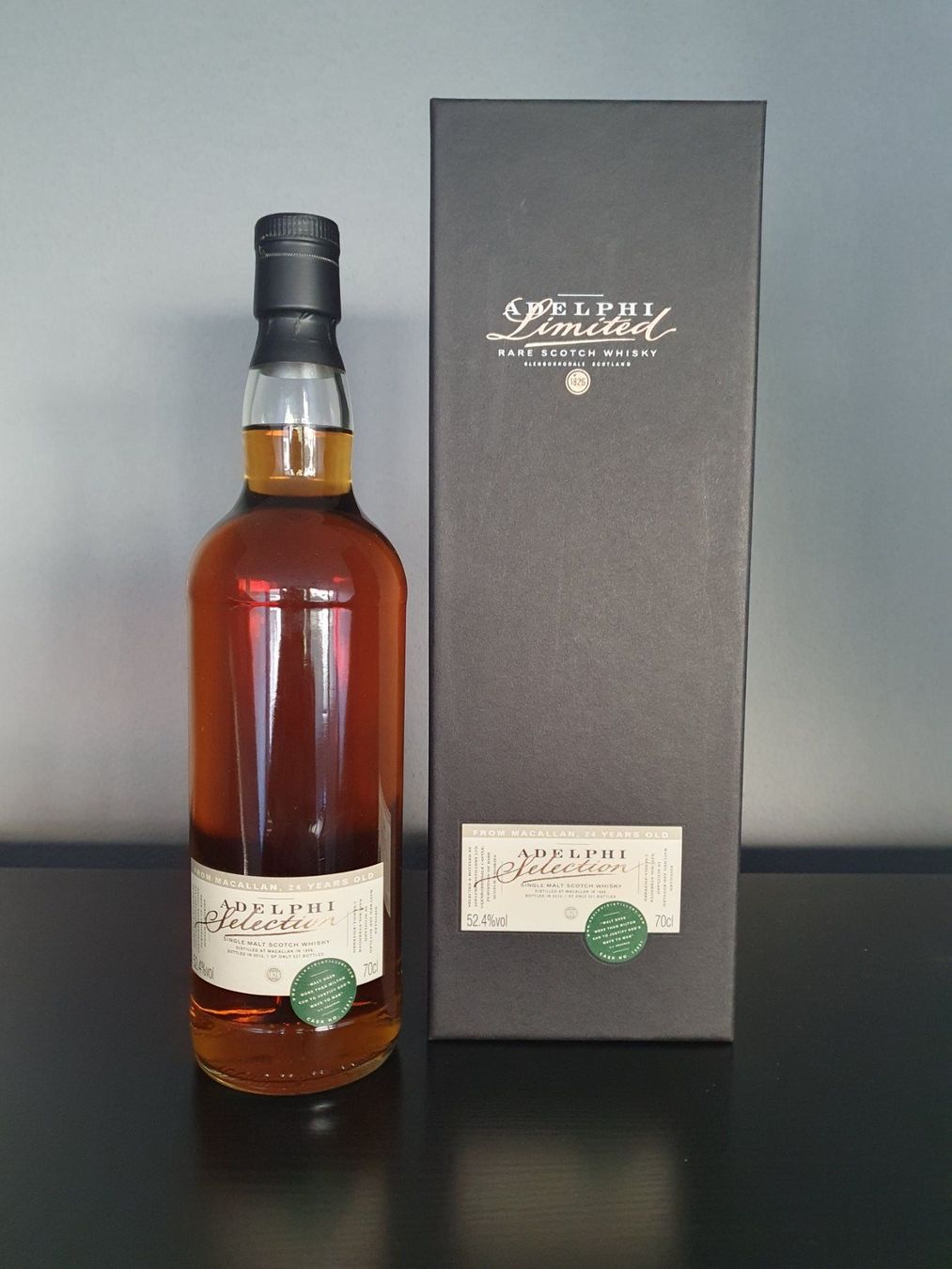 Macallan Spirituosen: Adelphi Selection, Macallan 24, Jahre, Single Malt Whisky – Neu und originalverpackt aus Döttingen von tho_dq6x