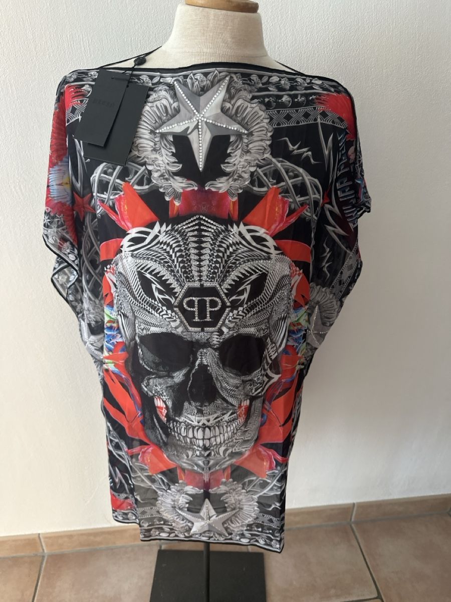 Tuniche: Philipp Plein Couture. Strand Tunika – Nuovo e nell'imballaggio originale da Niederglatt ZH venduto da Laurita1972