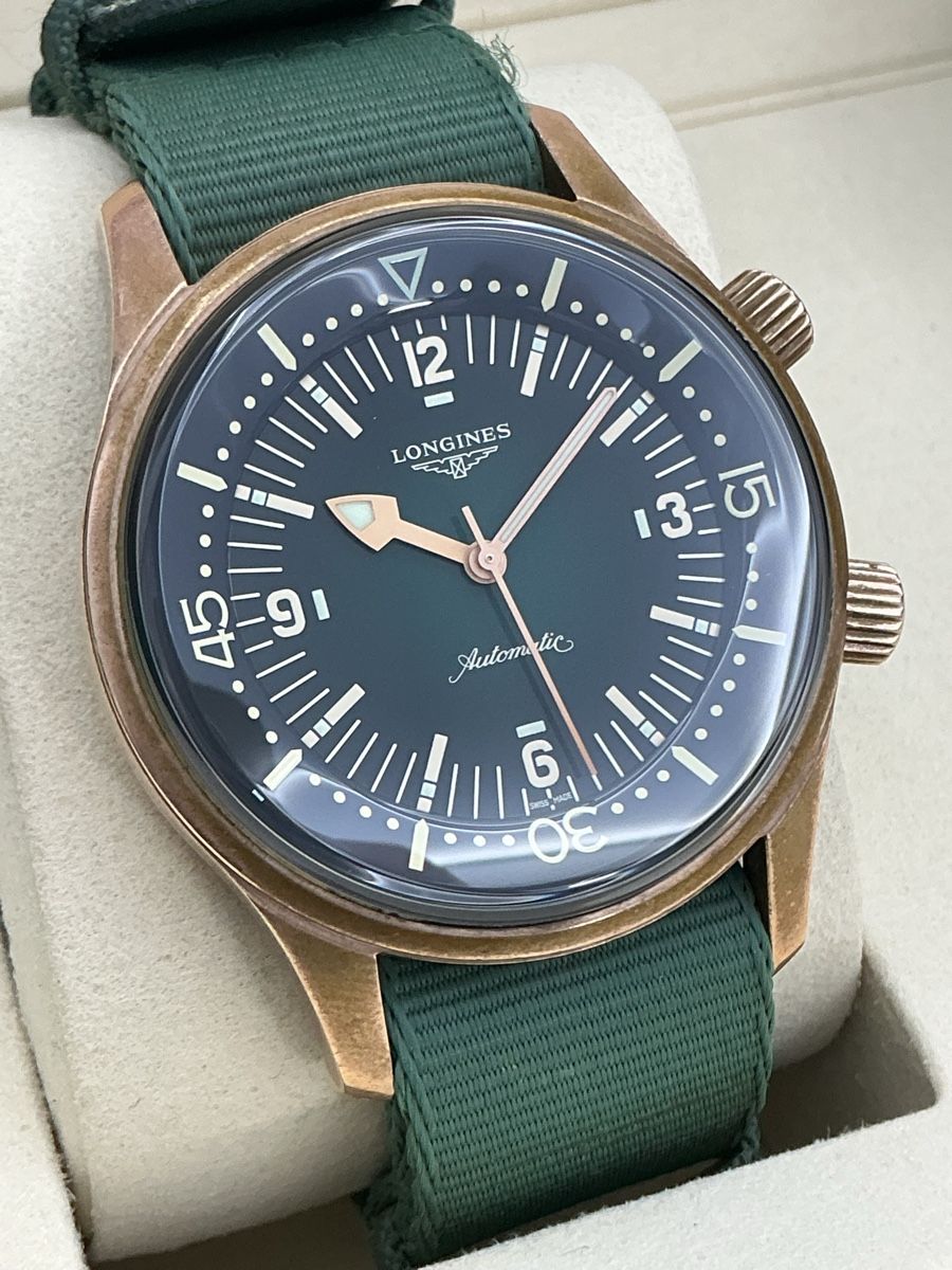 Longines Orologi: Longines Legend Diver Bronze L3.774.15.02 – Usato da Zürich venduto da watchdealer-24 2