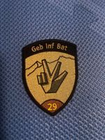 Geb Inf Bat 29 - Original Abzeichen