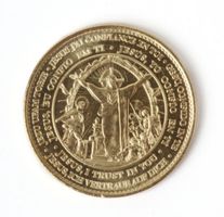 Medal souvenir Christ Jeton| Sacré-Coeur de Montmartre Paris