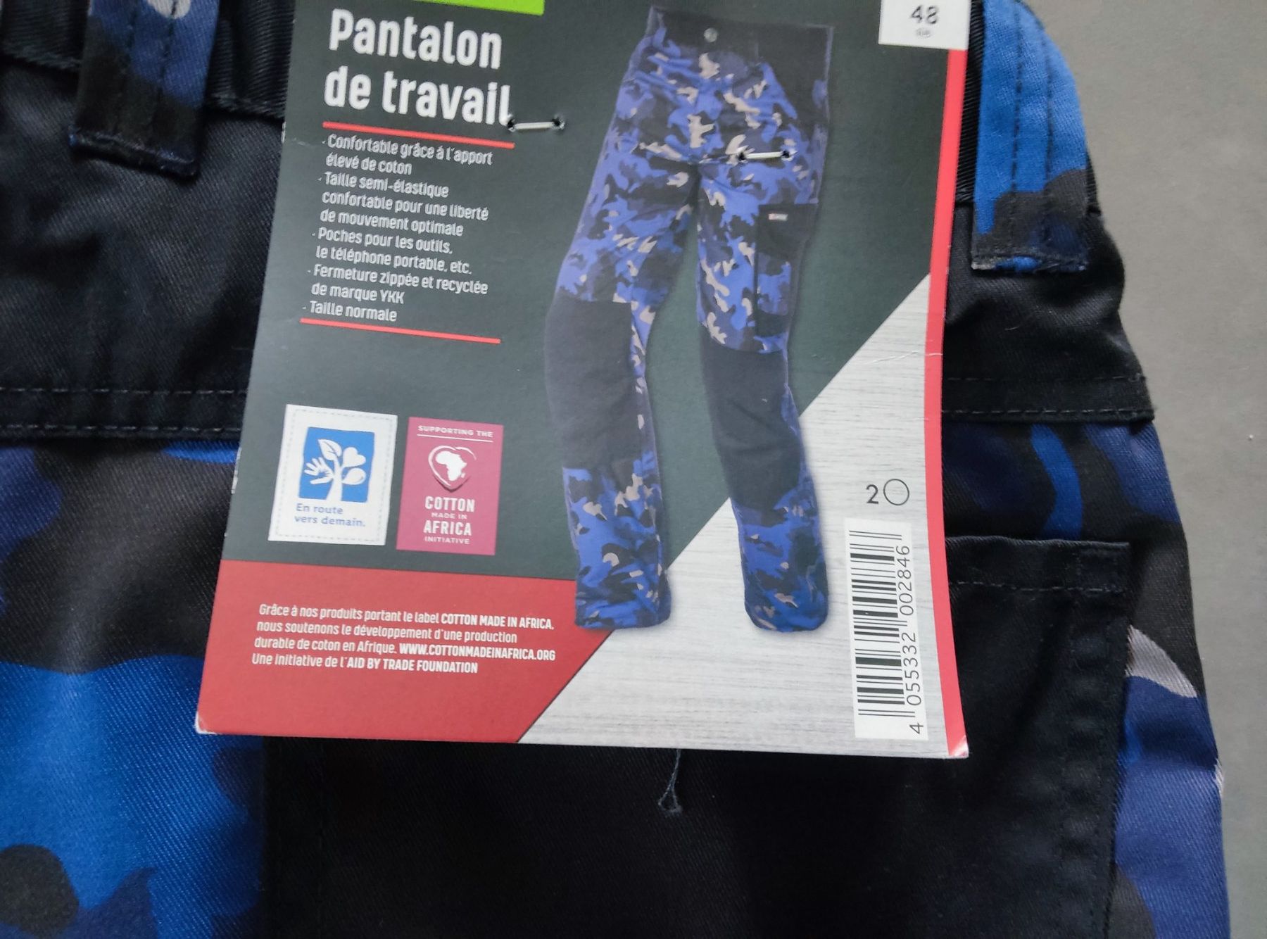 Pantaloni: Pantalon de travail homme – Nuovo e nell'imballaggio originale da Vicques venduto da prairie0809 1