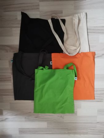 Stofftasche Kurzer Henkel