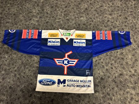 EHC Kloten Trikot 2018/19  Komplett signiert  Größe L
