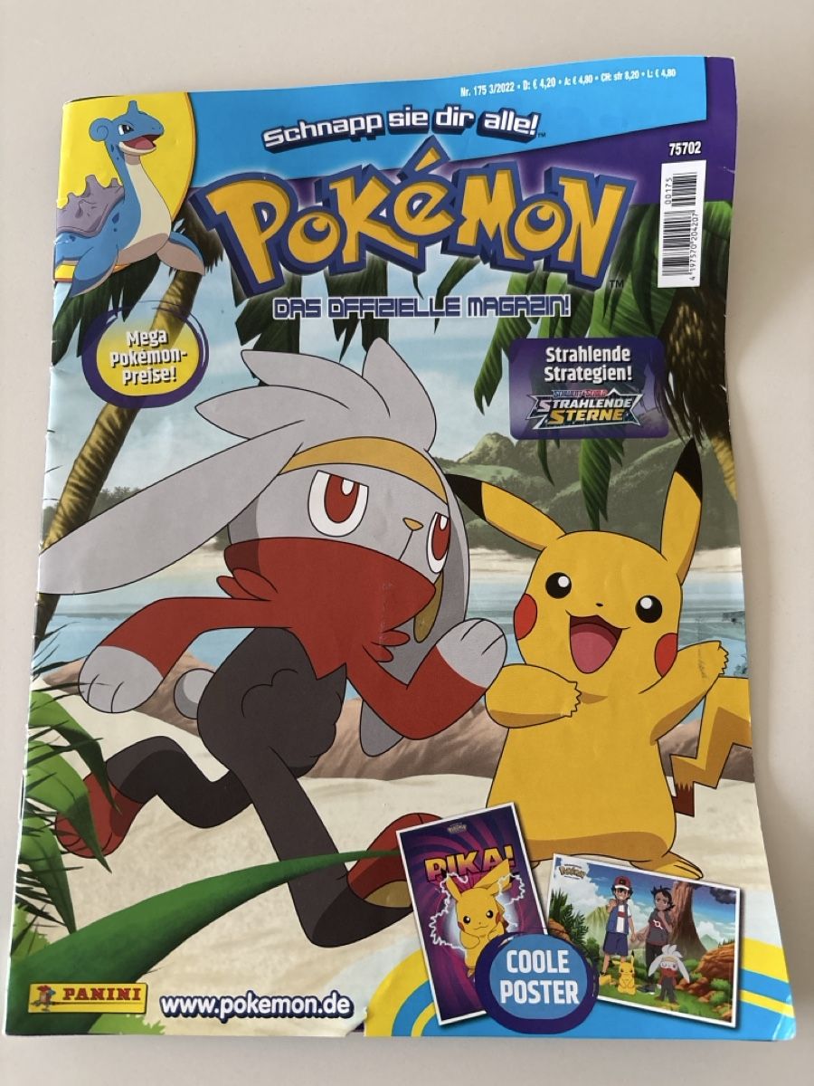 Riviste & Magazine: Pokémon Heft Nr. 175  3/2022 – Usato da Rain venduto da Denbie