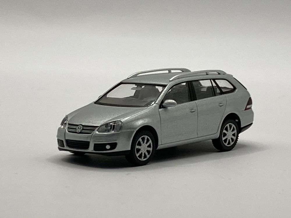 Wiking 1:87 VW Golf Variant silber Werbemodell (Neu und