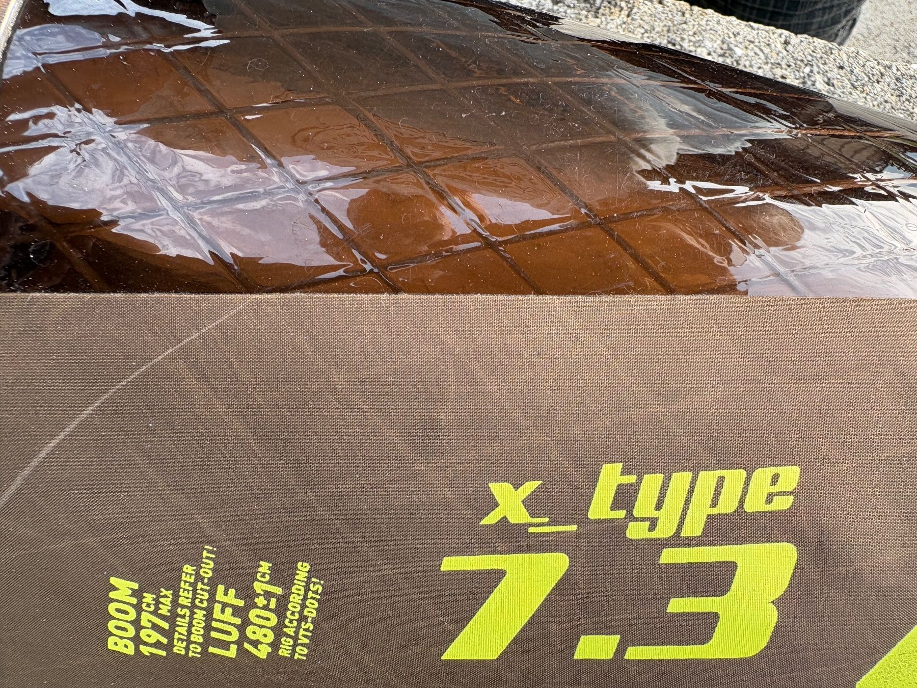 North Sails Surf: Windsurfsegel North Sails X_Type 7,3m2 – Usato da Hünibach venduto da voitsli 4