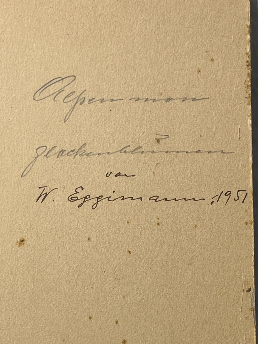 Gemälde: WALTER EGGIMANN 1903-1950er!!!!! – Gebraucht aus Basel von pmART 5