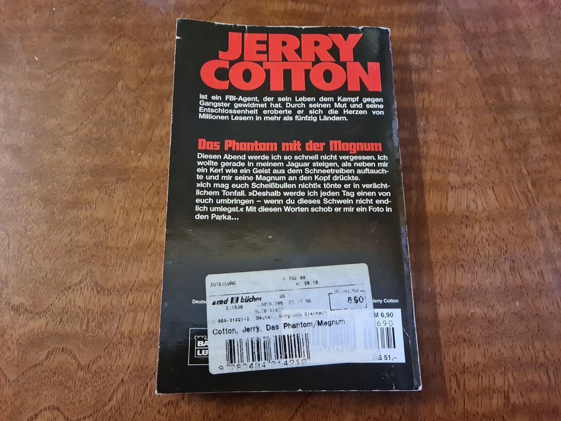 Libri: Das Phantom mit der Magnum – Usato da Erstfeld venduto da Mario_boe0 1