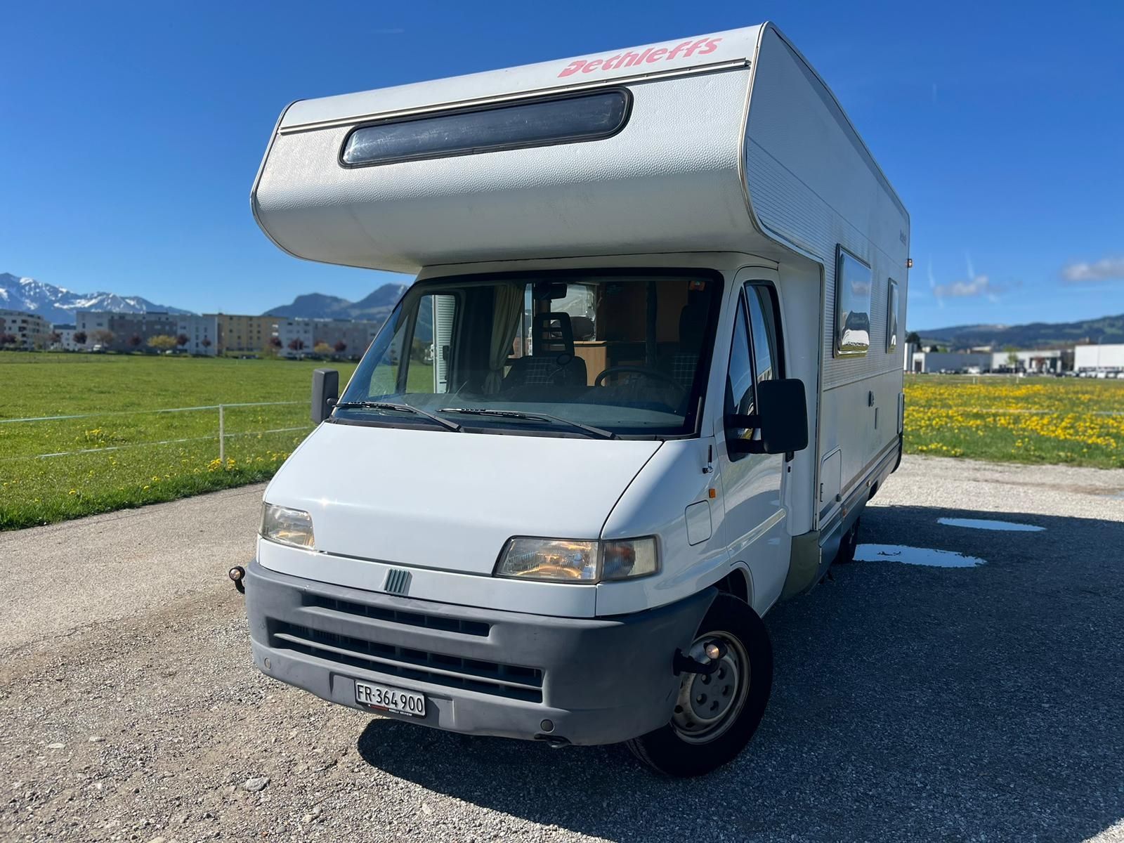 Dethleffs Veicoli da campeggio: fiat ducato 2.8 Dethleffs 104km – Usato da Bulle venduto da aye_99xk 2