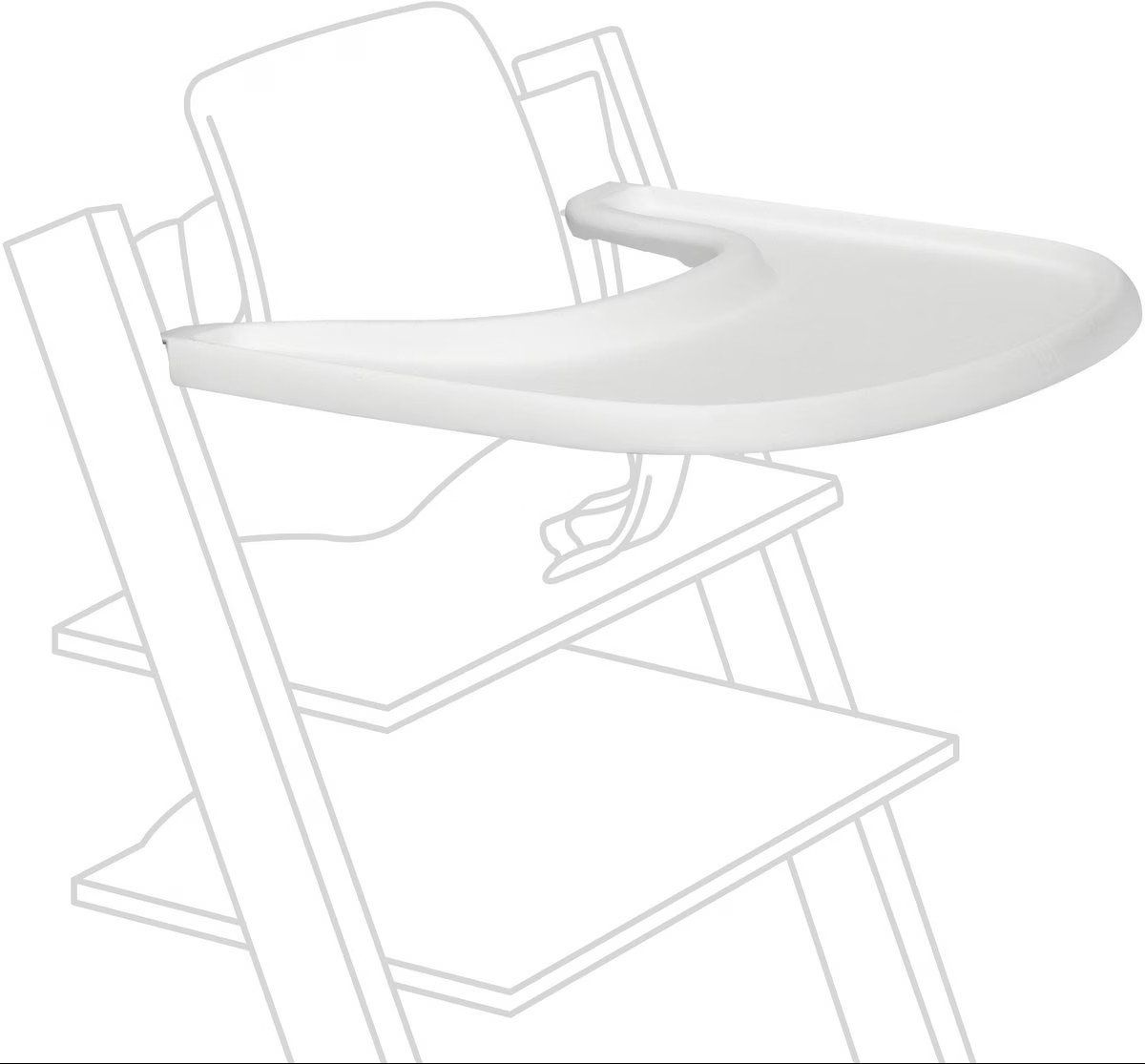 Stokke Chaises hautes: Stokke Tripp Trapp Tray weiss – D'occasion à Aarau par davidaarau 3
