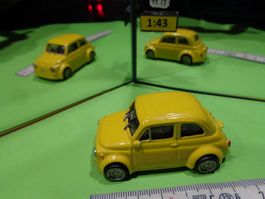 Fiat 500  1:43 (ohne Box) olo No.403 CH  >  (H11)