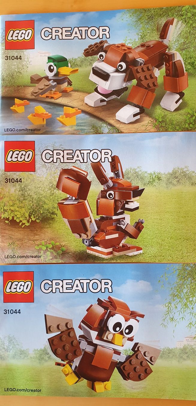 Lego Kit di costruzioni: LEGO Creator 31044 Waldtiere,  mit Anleitung – Usato da Wattwil venduto da Dato1 2
