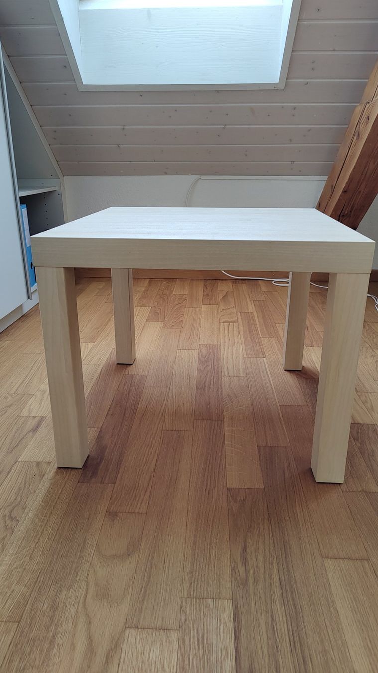 Ikea Tavoli: Ikea Lack Beistelltisch, Eicheneff wlas, 55x55 cm – Usato da Basel venduto da gia_7fm9
