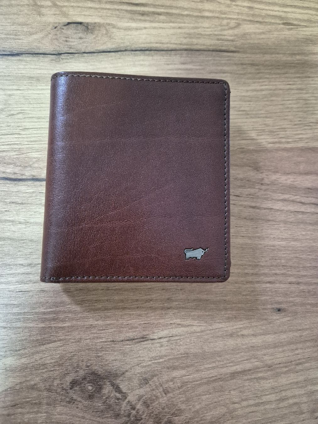 Brauner Buffel Portemonnaie