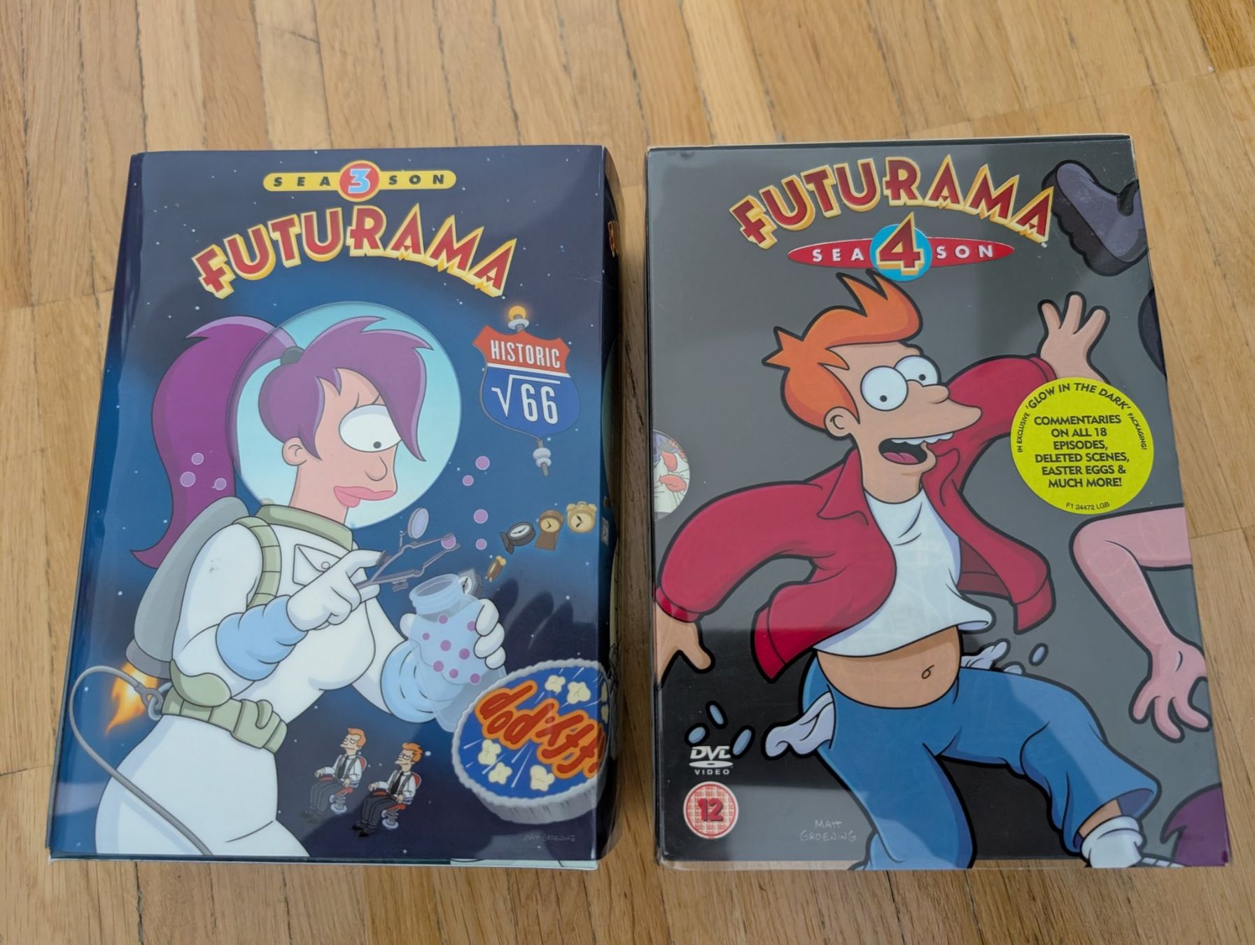 Tutti i DVDs: Futurama Seasons 3 - 4 DVDs – Usato da Uster venduto da proshka74