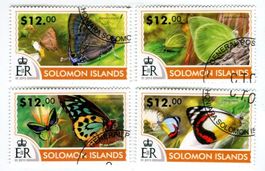 Briefmarken "Schmetterlinge". Salomonen.