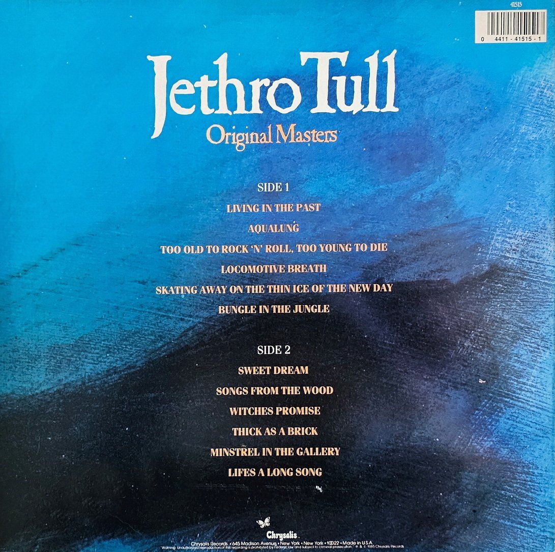 Vinyles: JethroTull - Original Masters – D'occasion à Dietikon par Jion11 1