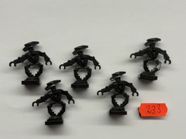Lego Star Wars - 5 Droidekas / Zerstörer-Droiden schwarz