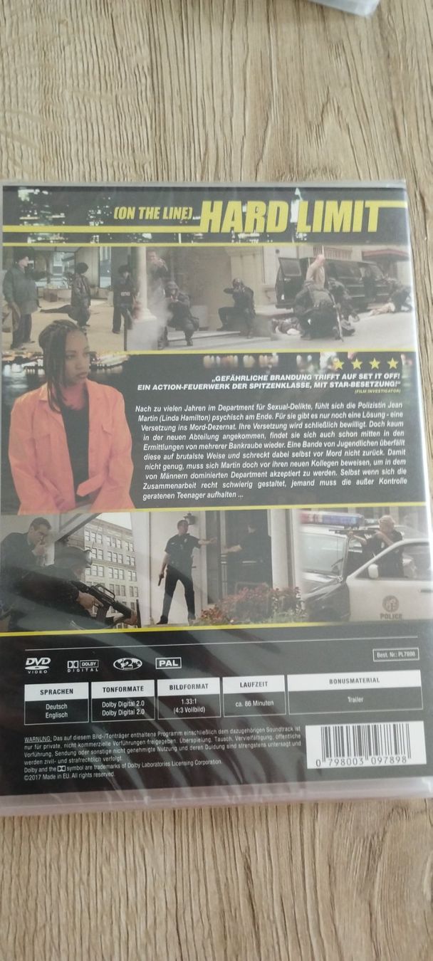 Tutti i DVDs: Hard Limit mit Linda Hamilton Coolio Jeff Fahey – Nuovo e nell'imballaggio originale da Steffisburg venduto da AutoFiat 1