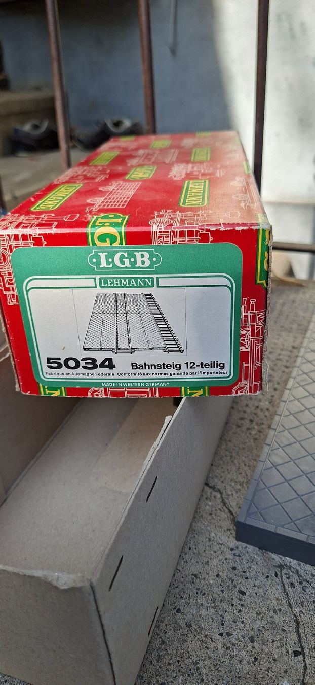 LGB Modelleisenbahnen: LGB Bahnsteig 5034 – Gebraucht aus Münsingen von wd65 1
