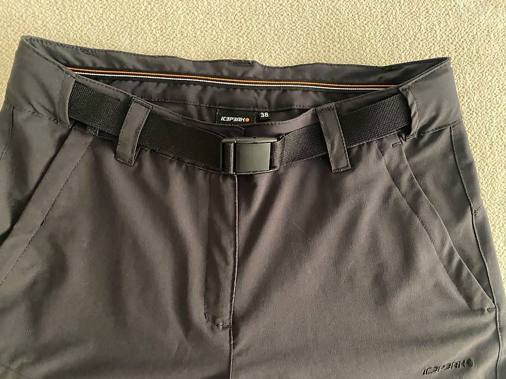 Icepeak Pantaloni: Wanderhose ICEPEAK Gr. 38 grau – Usato da Winterthur venduto da car_gn8b 3