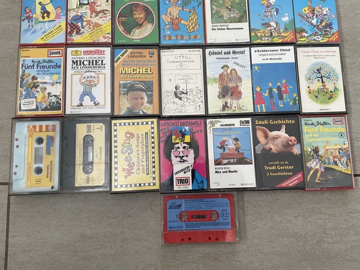 Musicassette: 29 Märchen-Kassetten – Usato da Reinach AG venduto da trigger7811 2