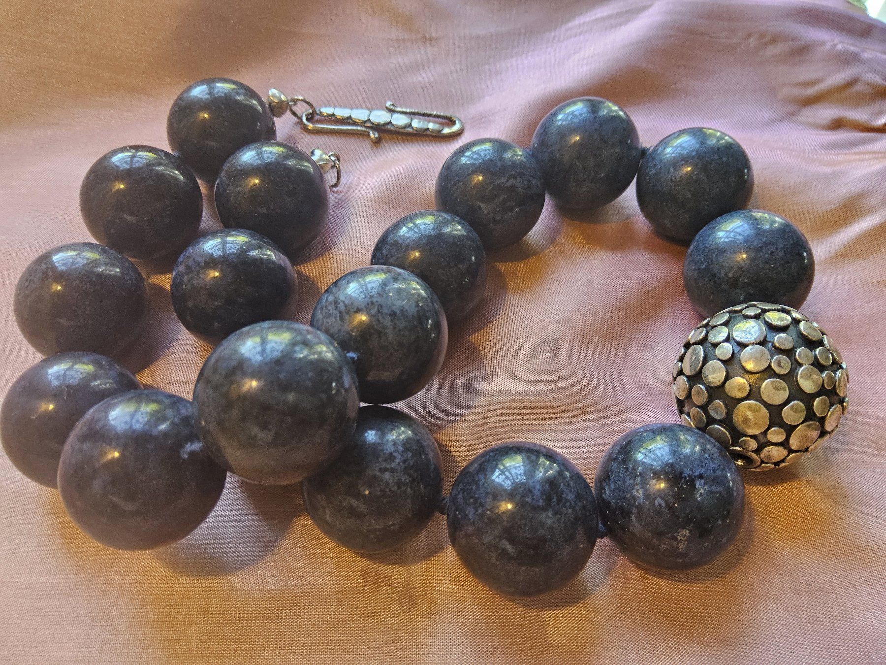 Catenine: Handmade TOP Lapislazuli Sterling Collier Halskette – Usato da Zürich venduto da SciTec 8