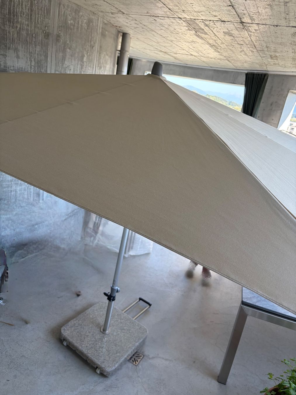 Glatz Sonnenschirme: Sonnenschirm Glatz Alu-Smart 240x240 – Gebraucht aus Uster von Schwyzli 2