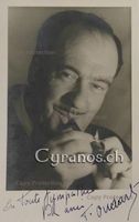 Félix Oudart (1881-1956) Schauspieler - Autogramm