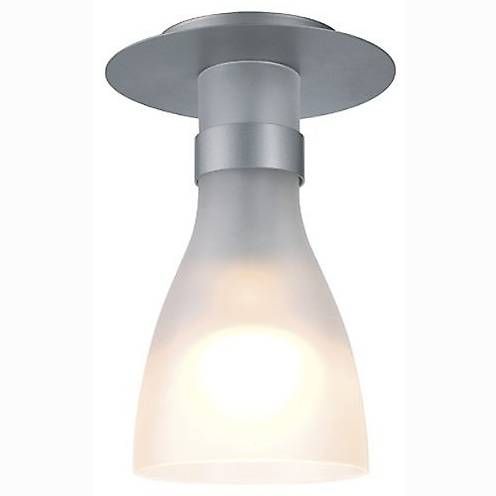 Kronleuchter & Deckenlampen: Deckenleuchte Biba Plate satiniert silber-grau – Gebraucht aus Gamprin-Bendern von uk9487Liechtenstein