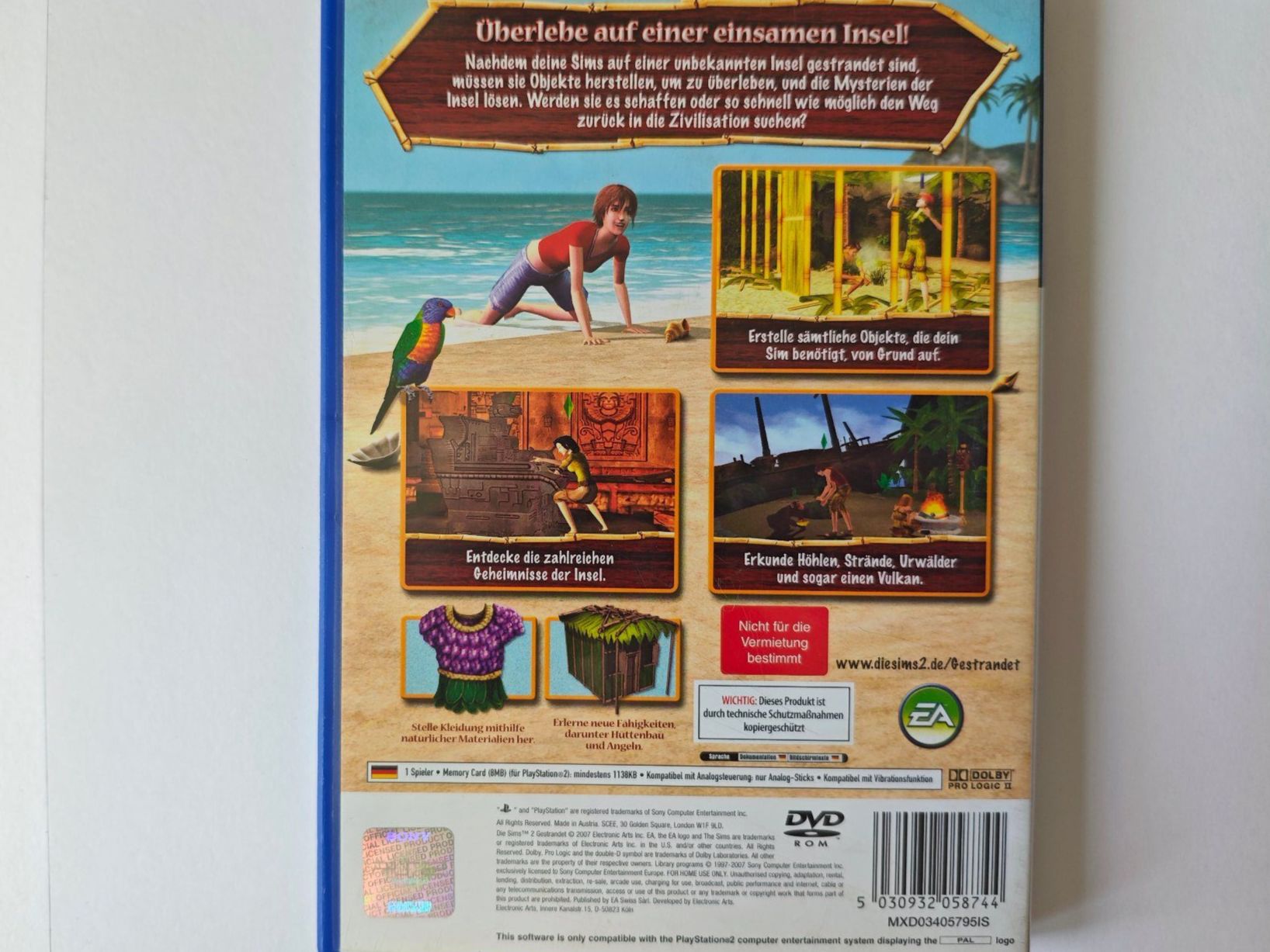 Sony Giochi: Sims 2 Gestrandet PS2 – Usato da Näfels venduto da Alex_M_K 1