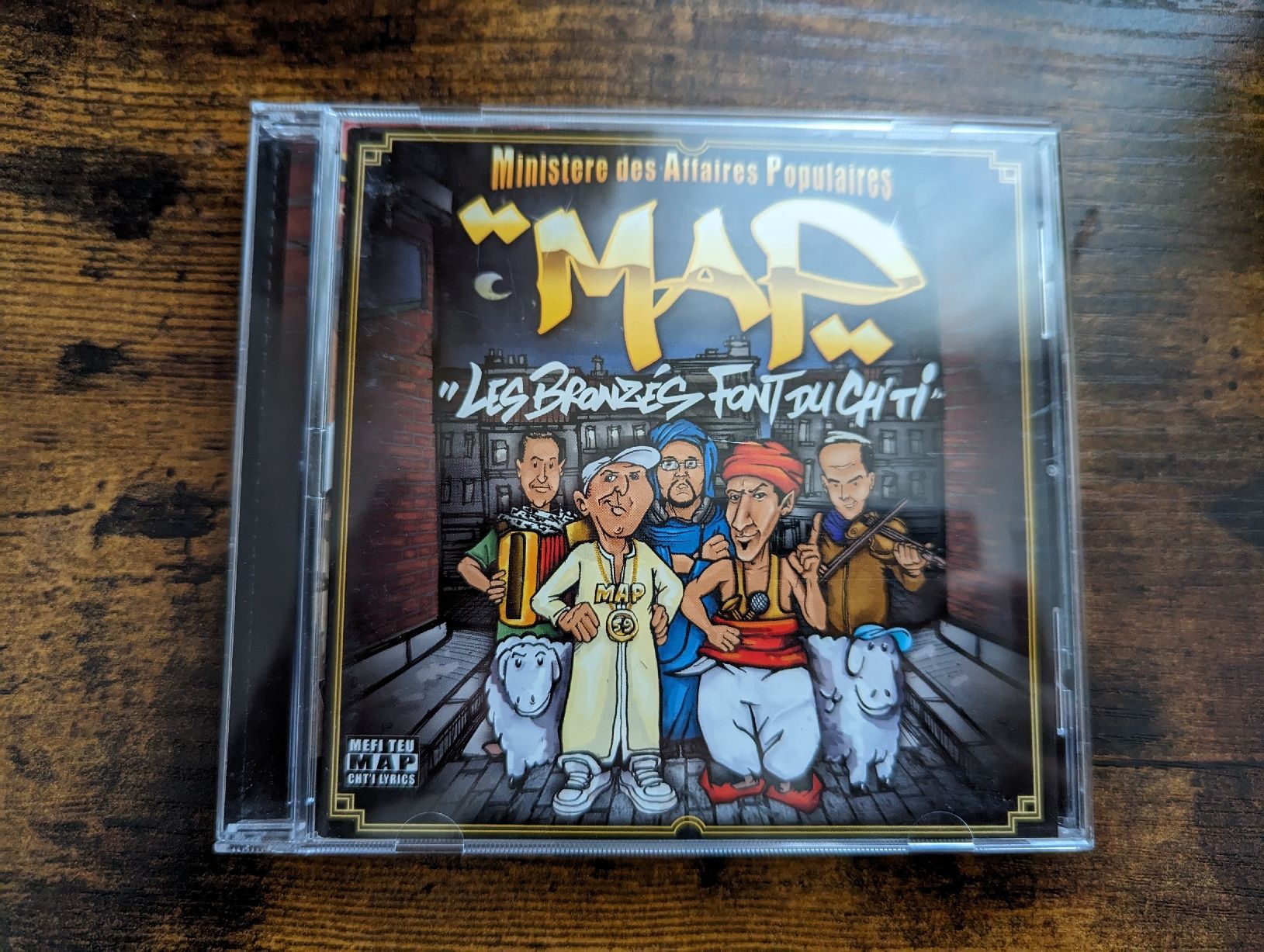 CDs: MAP - Les bronzés font du ch'ti (French Rap) – Gebraucht aus Luzern von phi_89