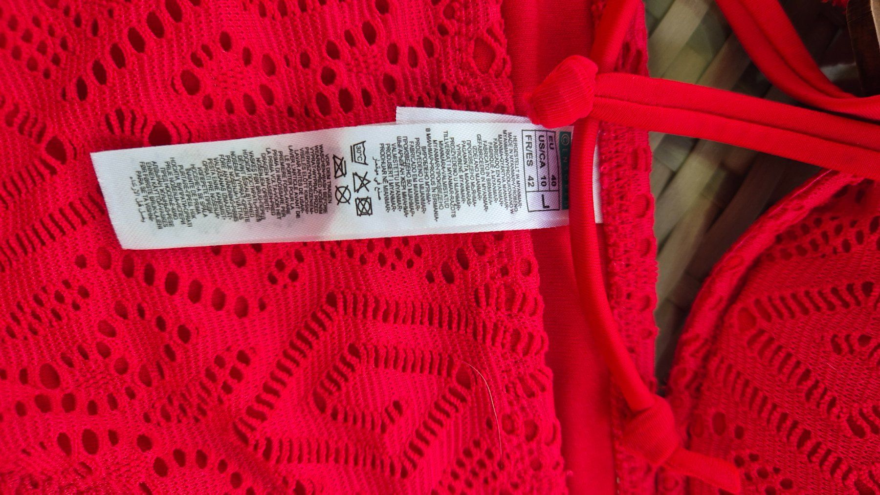 Badekleider & Bikinis: Nuovo costume rosso – Gebraucht aus Gordevio von RUBY104 4