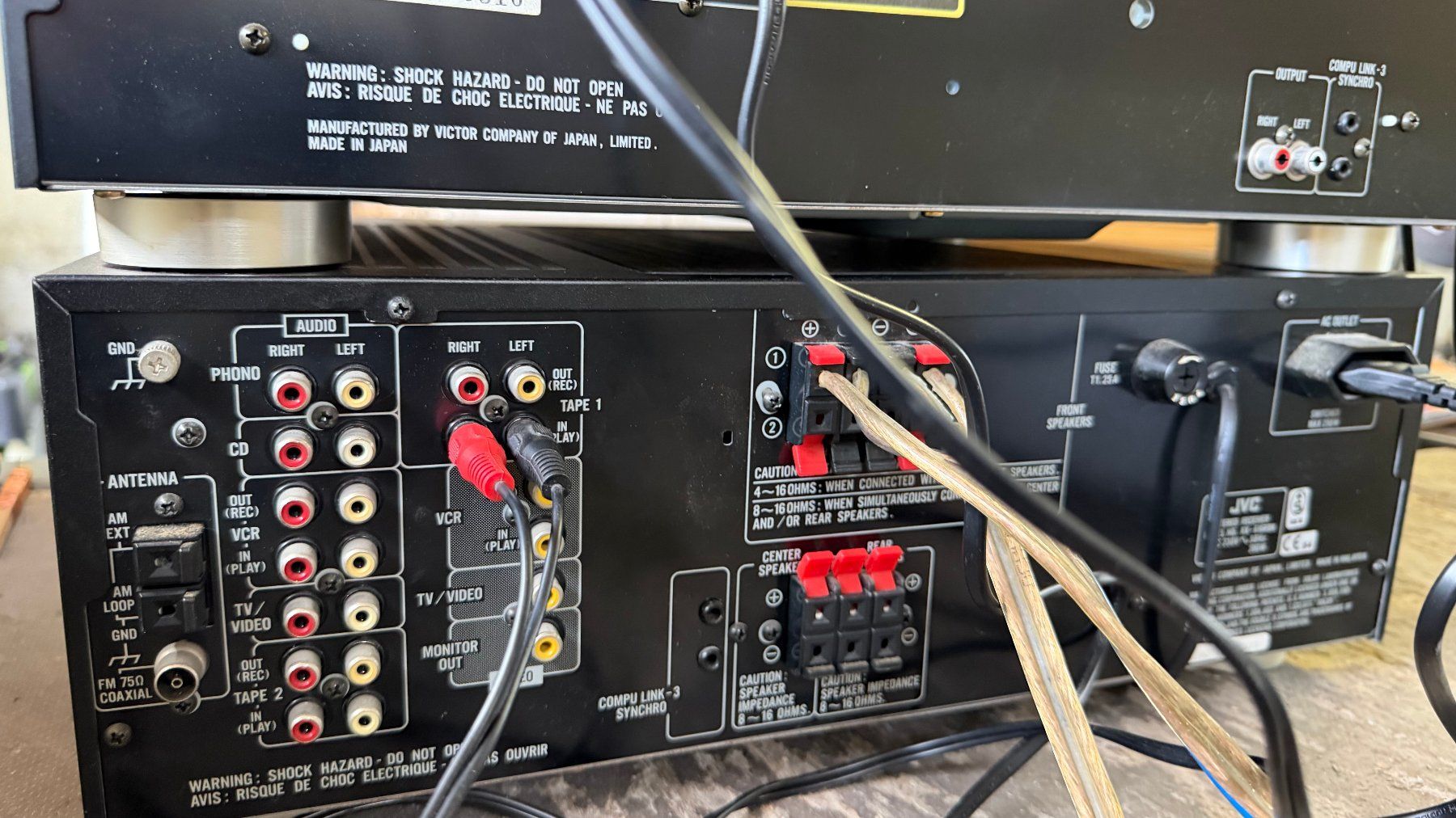 JVC Verstärker: Musikanlage JVC – Gebraucht aus Bad Ragaz von Freiflug 8