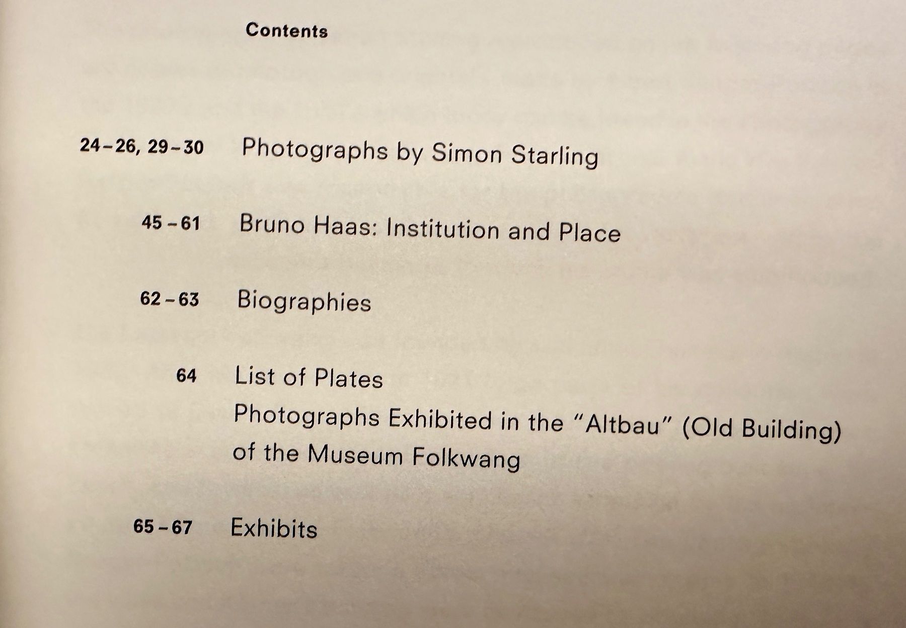 Libri: Simon Starling: Nachbau. – Usato da Zürich venduto da allp 7