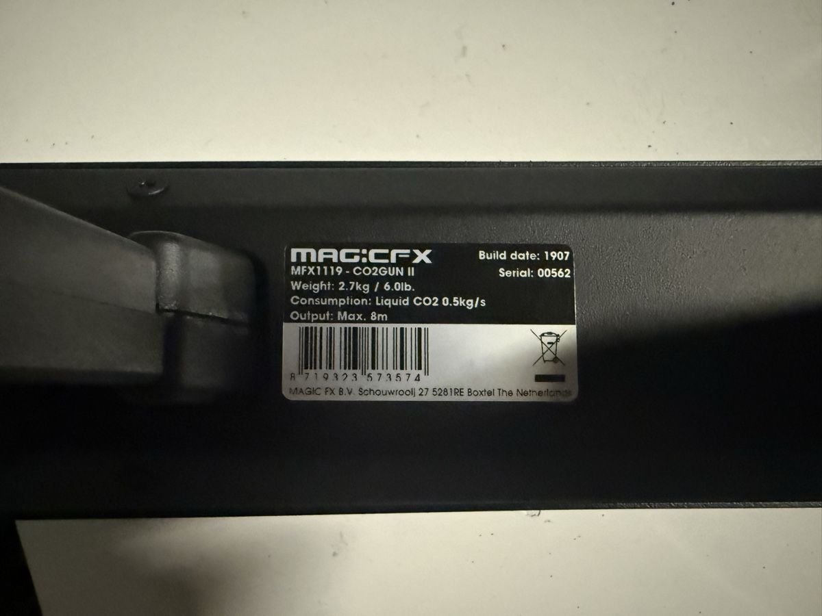 Tutte le decorazioni: MAGICFX  CO2GUN II neuwertig – Usato da Chur venduto da fashion2kxx 2