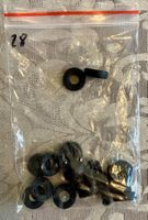 Lego 18 x Tire 14mm D. x 4mm Smooth Small Single - 59895