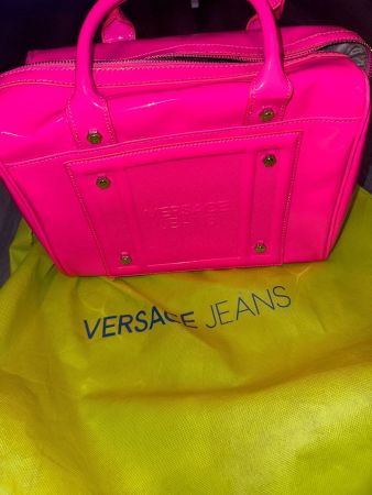 Sac Versace Jeans rose Neuf