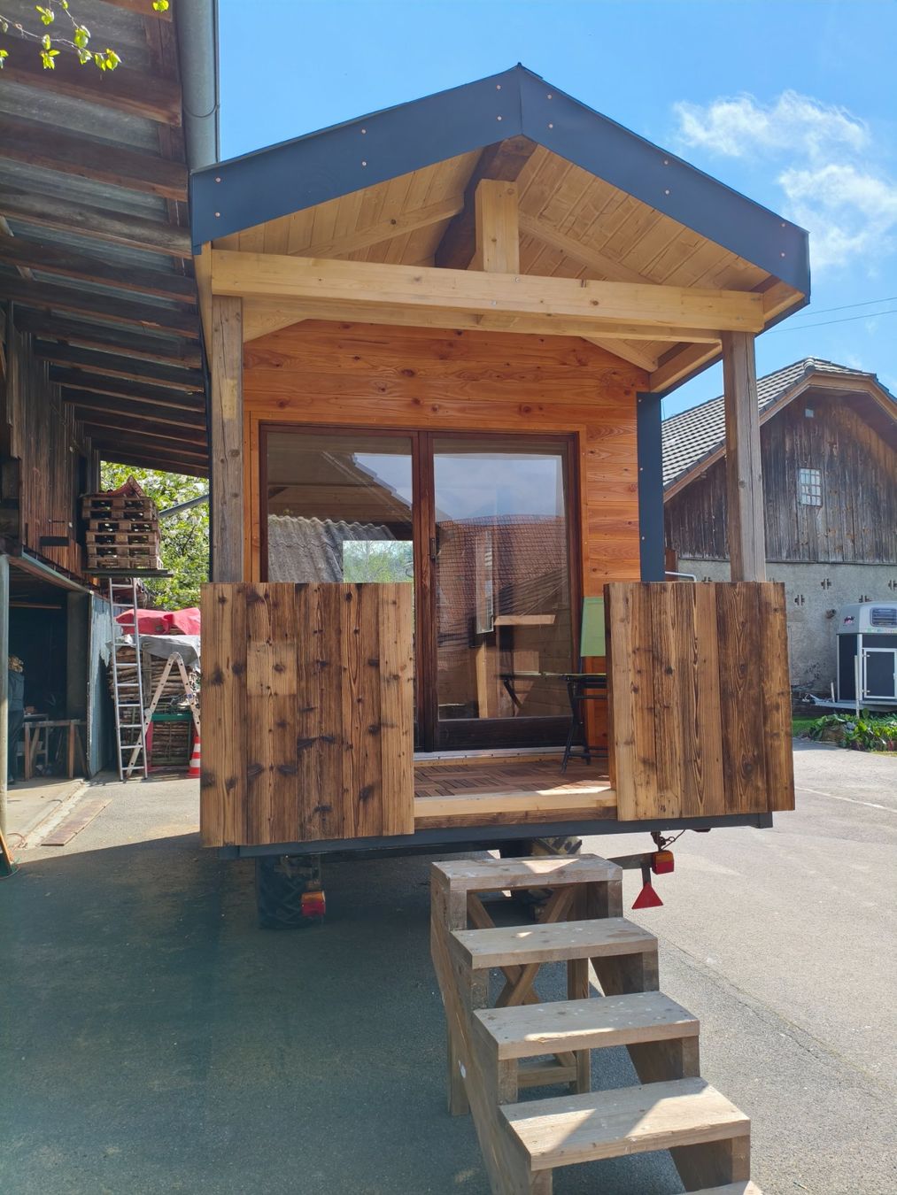 Mobilhome: Panorama Chalet, Ferien Haus Tinyhaus Gartenhaus – Nuovo (secondo la descrizione) da Oberkulm venduto da ontario92 8