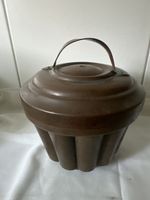 Antike Gugelhopf Kupferform Backform Vintage Kuchenform alt