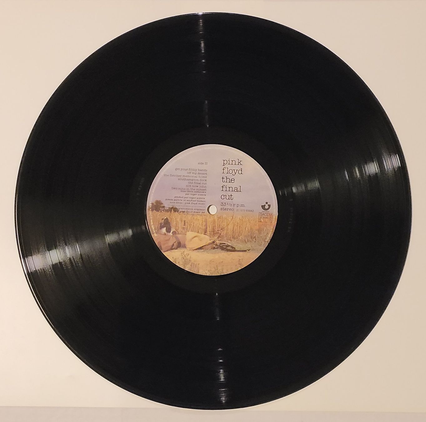 Dischi in vinile: Pink Floyd – The Final Cut – Usato da Zürich venduto da Avd 6