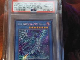 YUGIOH BLUE-EYES CHAOS MAX DRAGON PSA8