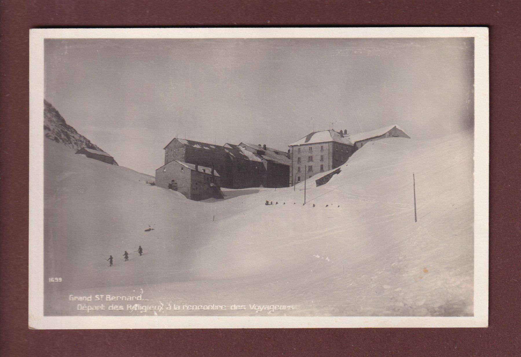 Cartoline postali: GRAND-SAINT-BERNARD – Usato da Pully venduto da nicecards