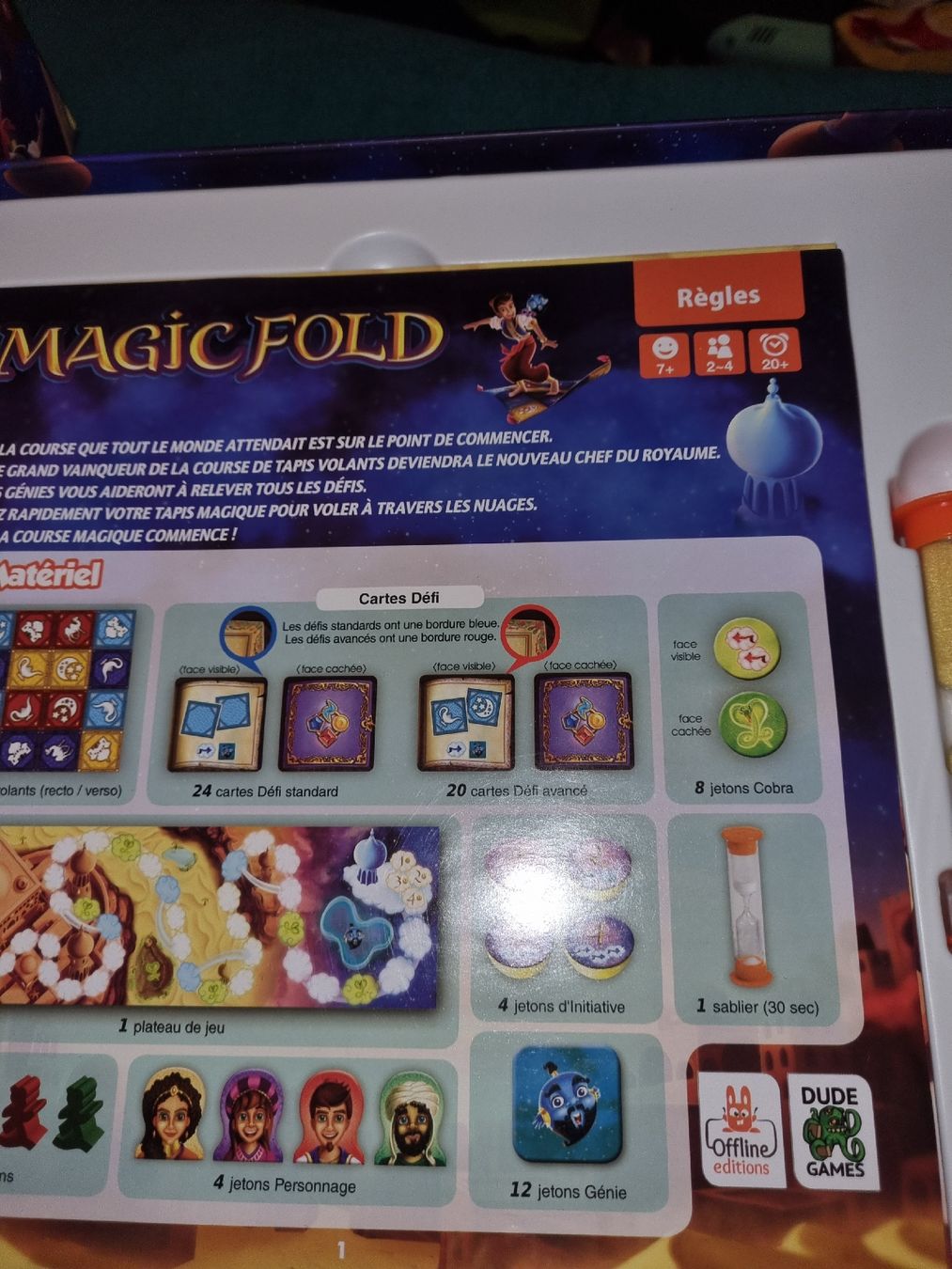 Giochi: Magic Fold - Jeu de societé - Parfait état - Complet – Usato da Fribourg venduto da jarmilka 7