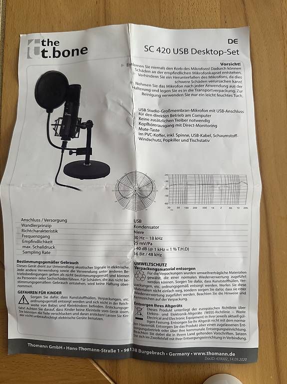 Microphones: Podcast Microfon  – D'occasion à Rorschacherberg par hel_l7nq