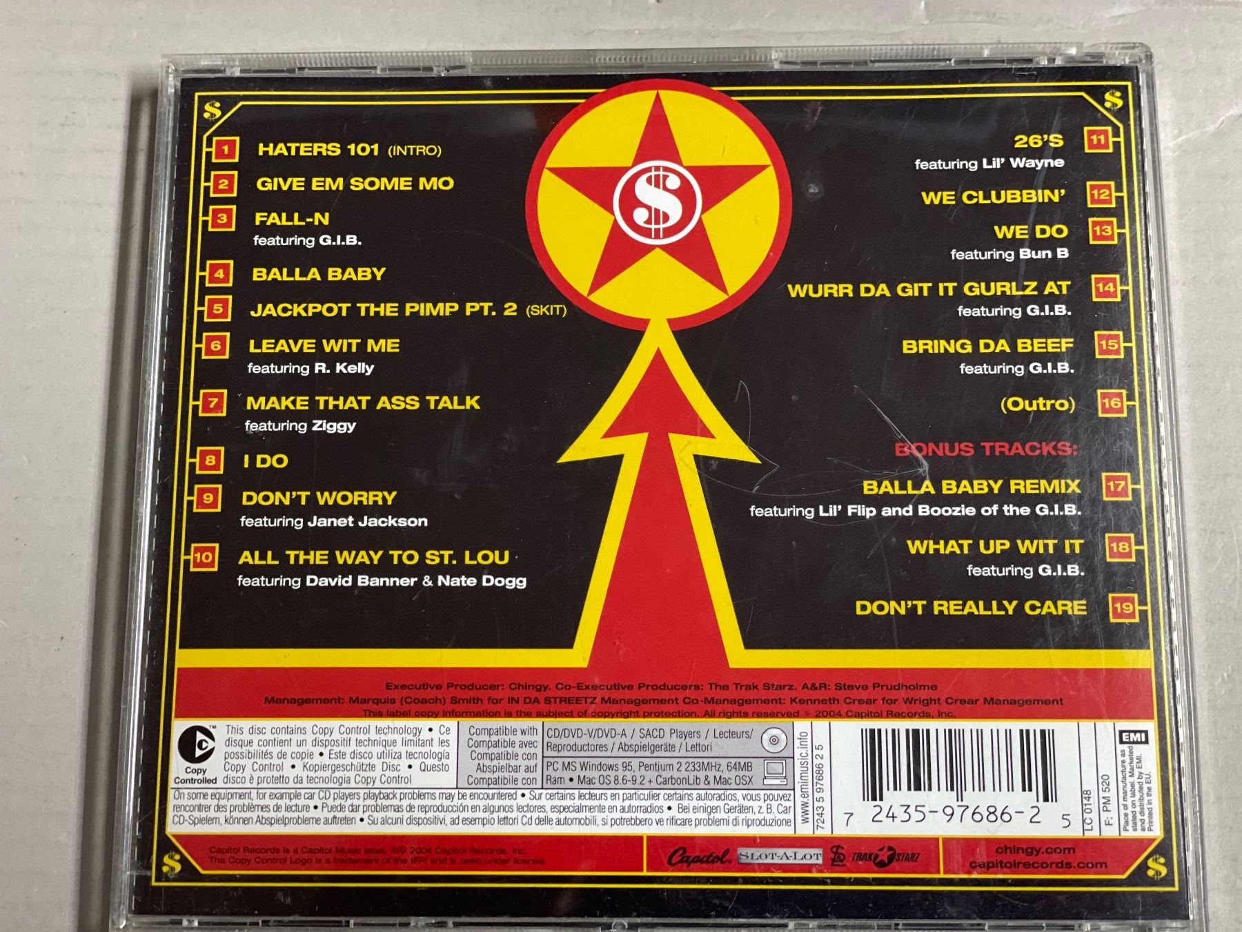 CD: Chingy - Powerballin – Usato da Muri b. Bern venduto da AdidasCollector 1