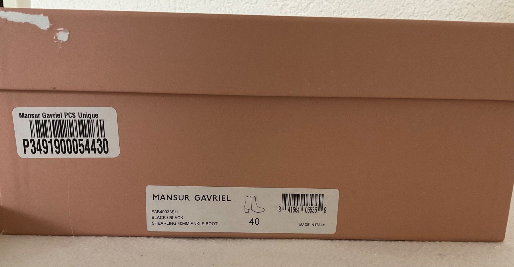 Scarpe da donna: Mansur Gavriel : bottines noires en daim – Nuovo e nell'imballaggio originale da Corseaux venduto da Mililaforet75 7