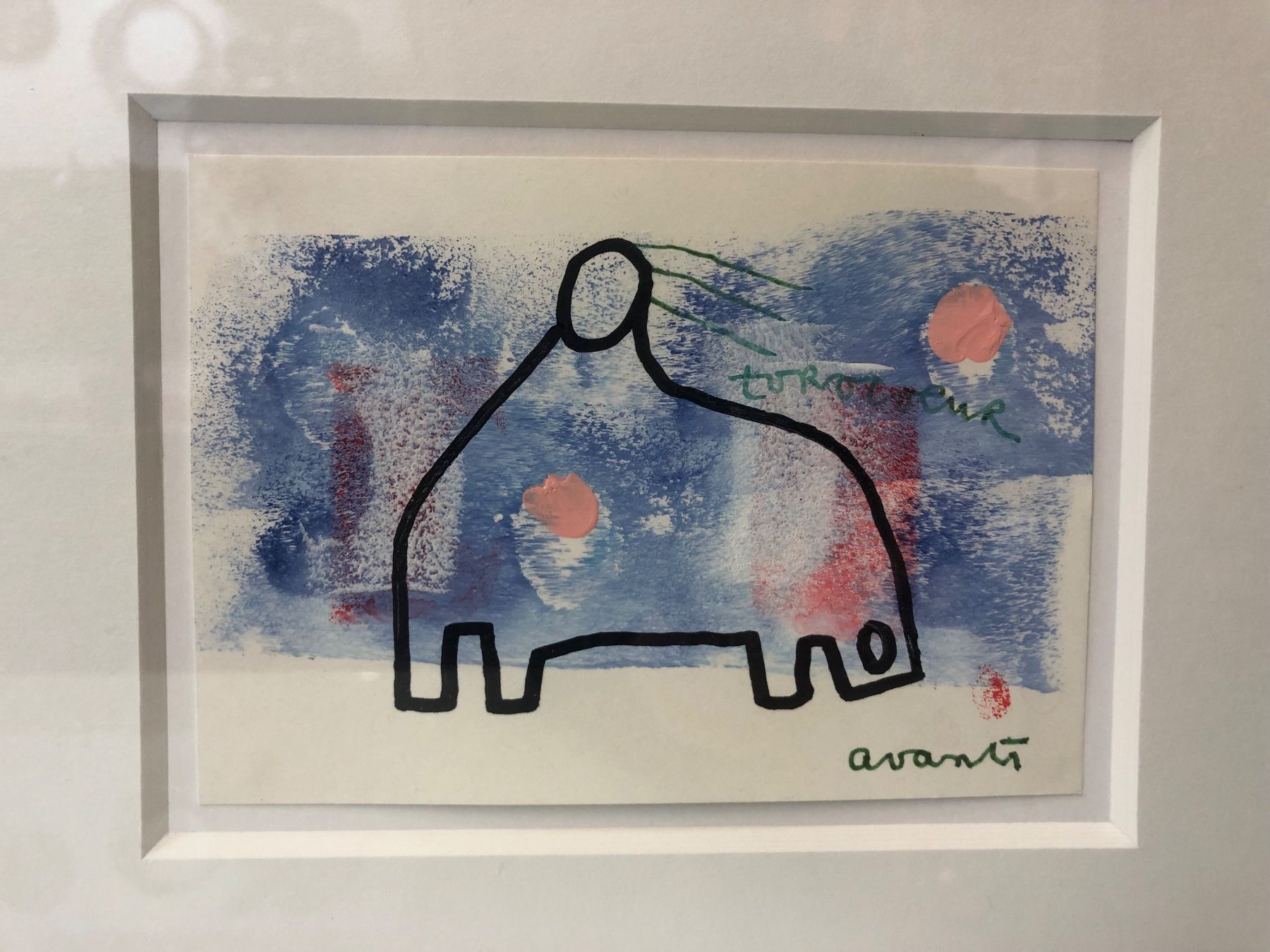 Dipinti: Giorgio Avanti No 718 "torocoeur" 10x15; 2001 – Usato da Brunnen venduto da Allerwaren 2