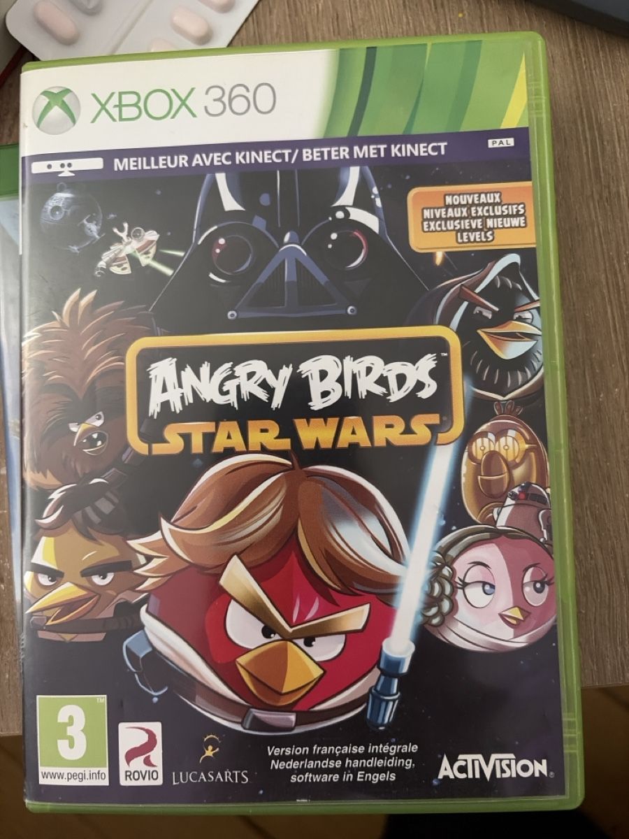 Giochi: Jeu Xbox 360 Angry Birds Star Wars compatible Kinect – Nuovo (secondo la descrizione) da Neuchâtel venduto da ote_f8cc